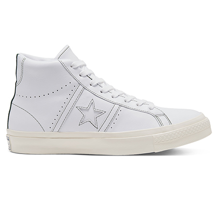 Converse One Star Academy HI Shoes, White/ Fir/ Egret in stock at SPoT  Skate Shop