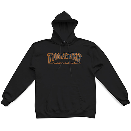 Thrasher Magazine Outlined Pullover Hooded Sweatshirt in stock at SPoT Skate  Shop