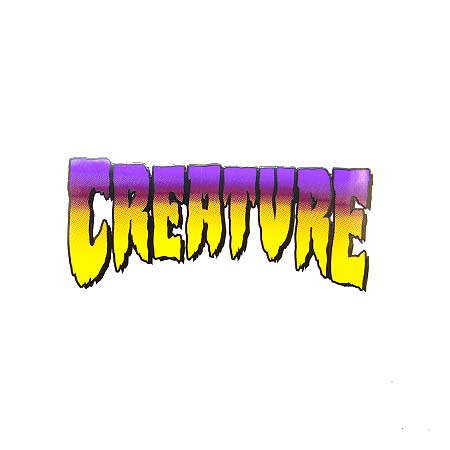 Creature Logo Skateboard Sticker 