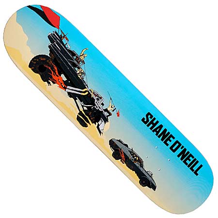 Primitive Skateboarding Shane ONeill Mad Max Deck in stock now at SPoT Skate  Shop