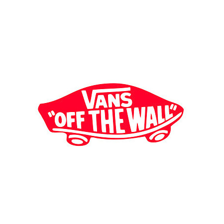 Vans Off Wall Sticker in stock now SPoT Skate