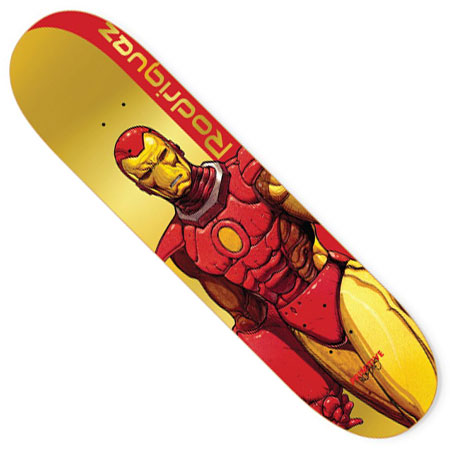 Primitive Skateboarding Primitive x Moebius x Marvel Paul Rodriguez Iron  Man Deck in stock at SPoT Skate Shop