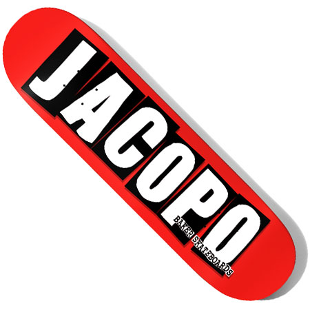 Baker Jacopo Carozzi Logo Deck in stock at SPoT Skate Shop
