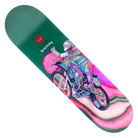 Chocolate Raven Tershy Psych Bike Deck in stock at SPoT Skate Shop