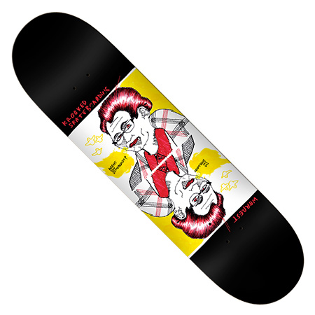 Krooked Bobby Worrest Somebody Twin Tail Slick Deck in stock at SPoT Skate  Shop