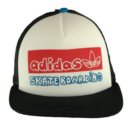 adidas Gonz Logo Adjustable Trucker Hat in stock at SPoT Skate Shop
