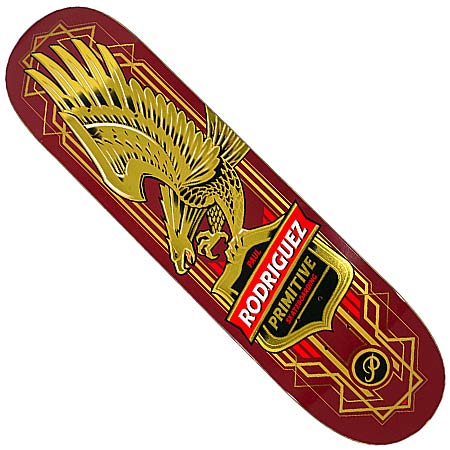 Primitive Skateboarding Paul Rodriguez Gold Eagle Deck in stock now at SPoT  Skate Shop