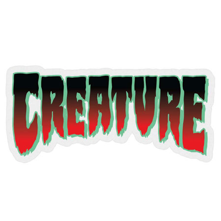 creature skateboard sticker 