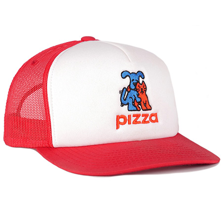 Pizza Skateboards Pets Trucker Hat in stock at SPoT Skate Shop