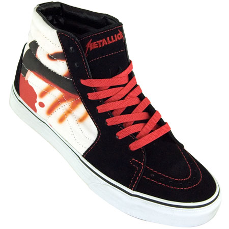 Vans SK8-Hi Metallica Kill Em All Shoes in stock at SPoT Skate Shop