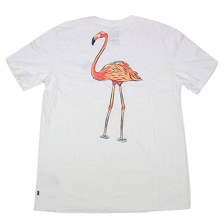Nike Dri-Fit Flamingo T Shirt, White in stock at SPoT Skate Shop