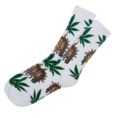 HUF HUF x Chief Keef Glo Gang Plant Life Socks in stock at SPoT Skate Shop