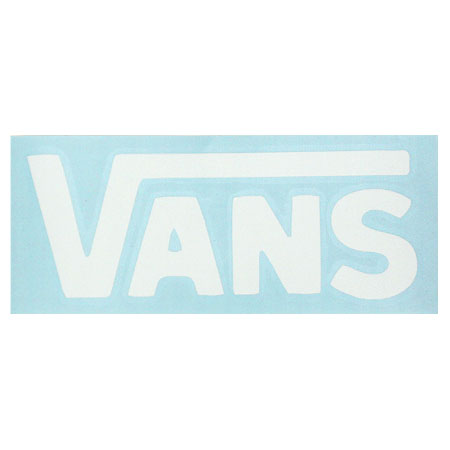 Vans Vans Logo Pull And Peel Sticker in stock at SPoT Skate Shop