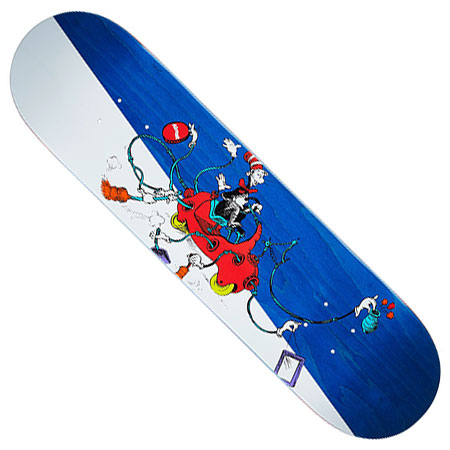 Almost Rodney Mullen Dr. Seuss Cat Car Deck in stock at SPoT Skate Shop