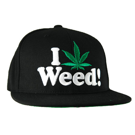 DGK I Love Weed Snap-Back Hat in stock at SPoT Skate Shop