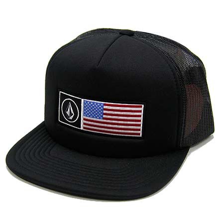 Volcom USA Cheese Trucker Hat in stock at SPoT Skate Shop