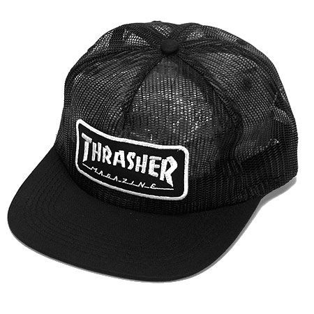 Thrasher Magazine Magazine Logo Mesh Snap-Back Hat in stock at SPoT Skate  Shop