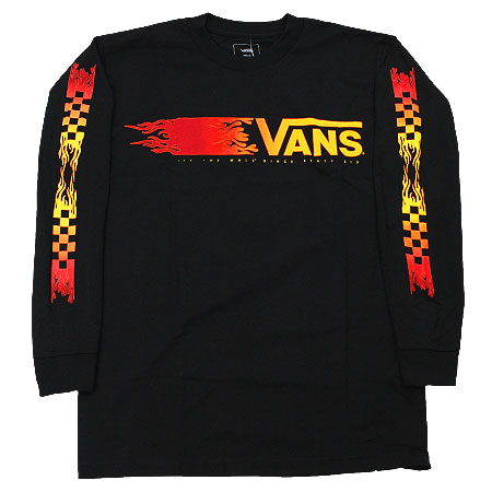 Vans Flammable Longsleeve T Shirt in stock now at SPoT Skate Shop