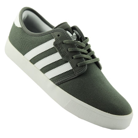 adidas Seeley Shoes, Black/ Running White/ Collegiate Aqua in stock at SPoT  Skate Shop