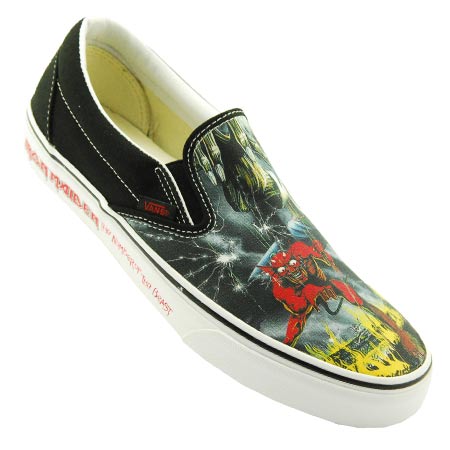 Vans Classic Slip-On Iron Maiden 30th Shoes in stock at SPoT Skate Shop