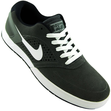 Nike Paul Rodriguez 6 Shoes, Dark Obsidian/ Challenge Red/ White in stock  at SPoT Skate Shop
