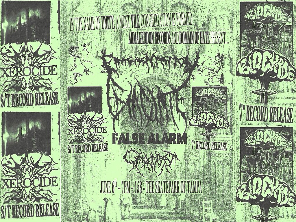 Armageddon Records - Emaciate — Skatepark of Tampa