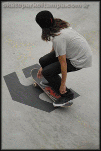 Dylan Rieder - ollie impossible manual — Skatepark of Tampa