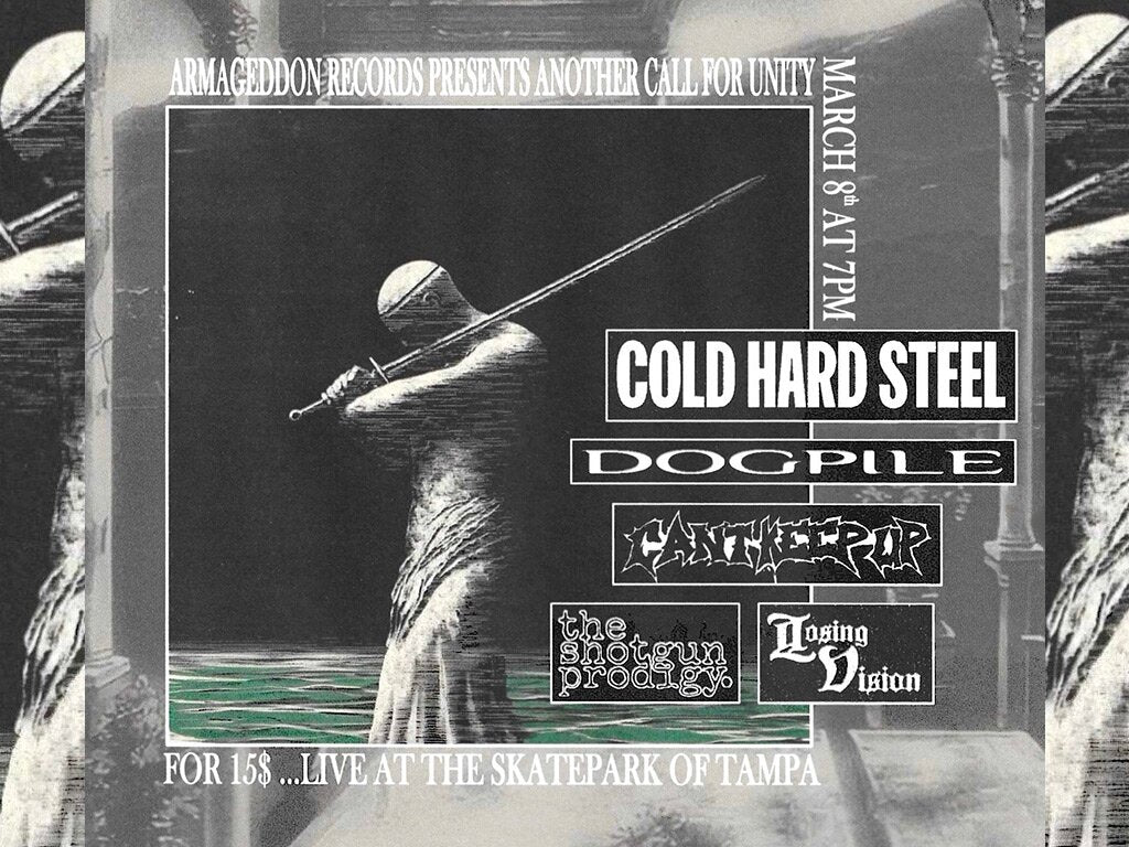 Armageddon Records - Cold Hard Steel — Skatepark of Tampa