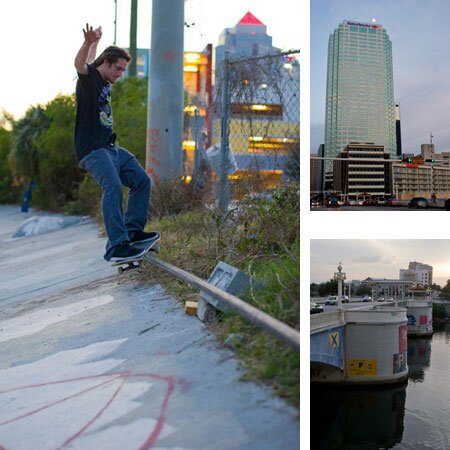 A Roll Through Downtown Tampa and Turtle Ditch — Skatepark of Tampa
