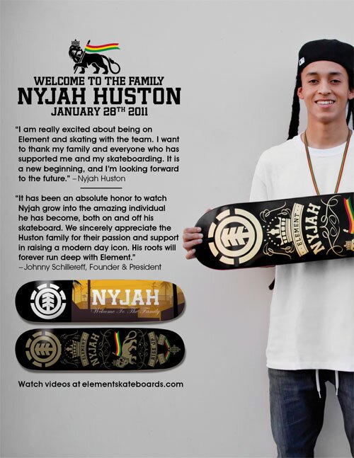 element skateboards nyjah