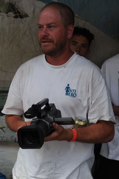 Just another photo of P-Stone at work with a beer — Skatepark of Tampa