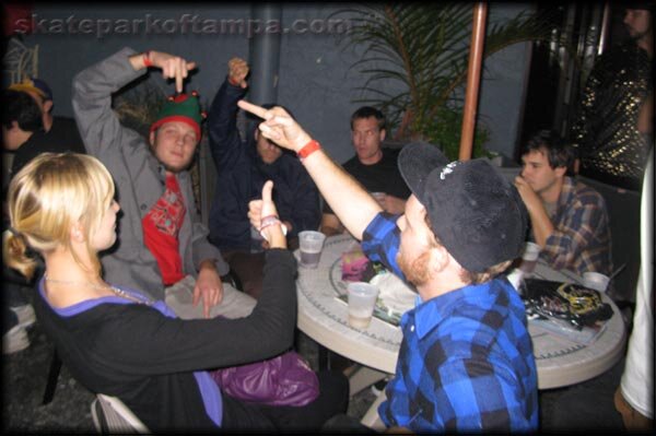 middle finger is a very popular gesture — Skatepark of Tampa