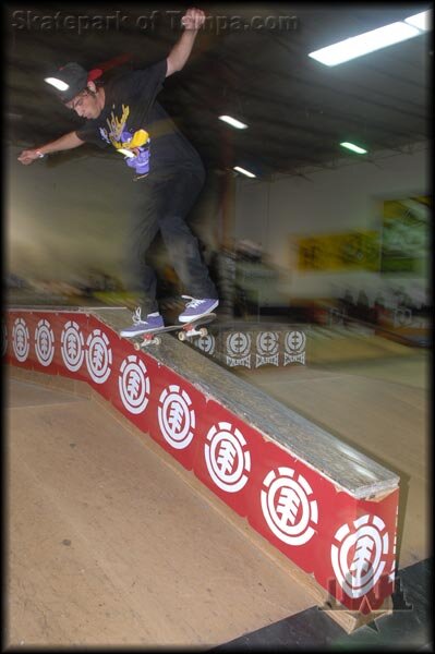T4PREZ - switch backside 5-0 purple — Skatepark of Tampa