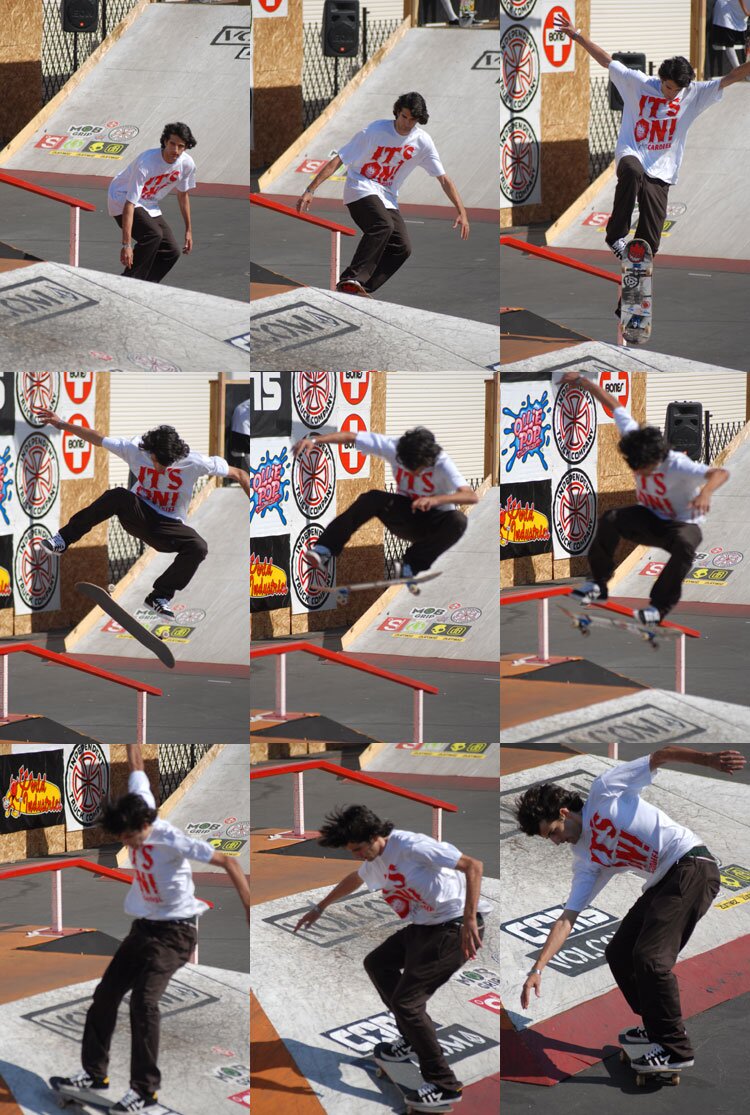 Cesar Fernandez - frontside flip — Skatepark of Tampa