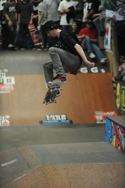 Greg Lutzka had huge frontside 360's — Skatepark of Tampa