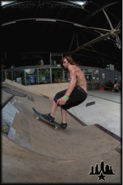Adam Dyet - kickflip frontside pivot — Skatepark of Tampa