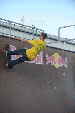Raven is out on the vert ramp making it look good — Skatepark of Tampa