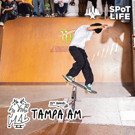 Tampa Am 2022: Daiki Ikeda's Winning Run - SPoT Life — Skatepark of Tampa