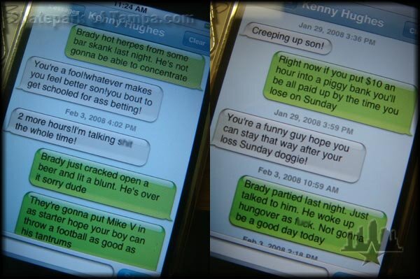 Kenny Hughes Text Battle — Skatepark of Tampa