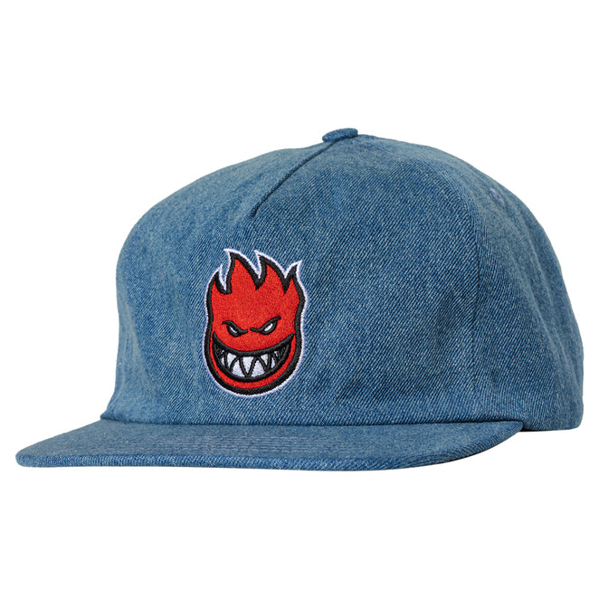 Spitfire Bighead Fill Washed Denim Hat