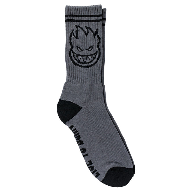 Spitfire Charcoal Bighead Crew Socks