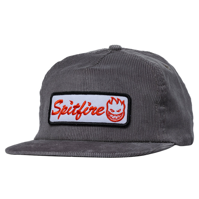 Spitfire Courier Patch Corduroy Snap-Back Hat