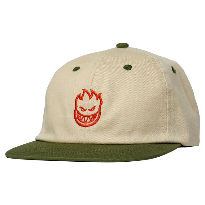 Spitfire Lil Bighead Fill Natural Olive Strap-Back Hat