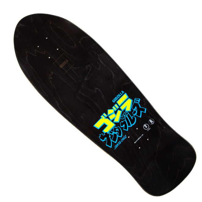 Santa Cruz Godzilla Mothra Natas Shaped Deck