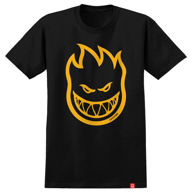 Spitfire Bighead Black Gold Youth T Shirt