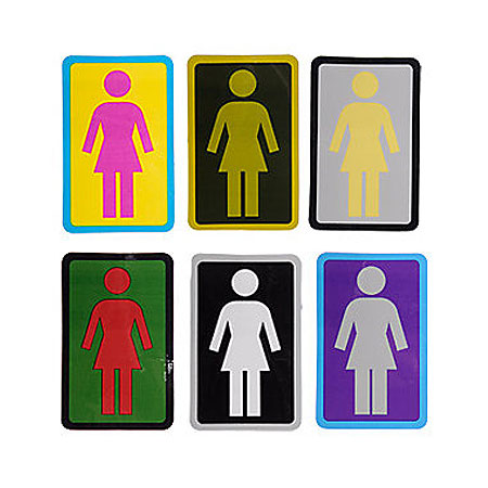 Girl Sign Sticker Girl OG Sticker — Skatepark of Tampa