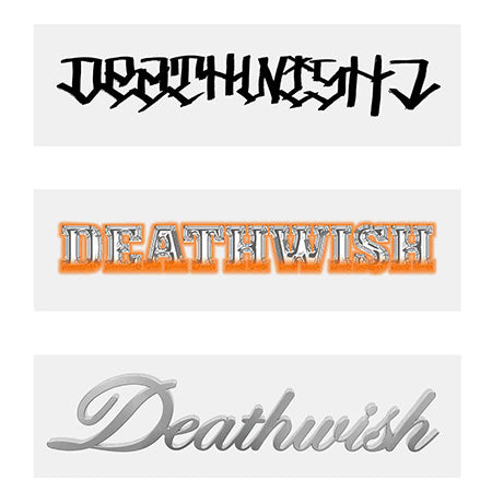 Deathwish SU22 One Off Sticker