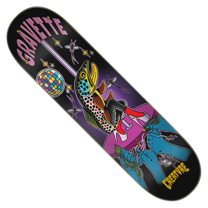 Creature Skateboards David Gravette Nightlife Pro Deck