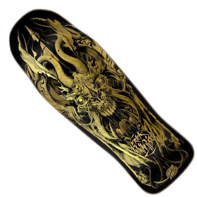 Santa Cruz Erick Winkowski Primeval Shaped Black Gold Deck