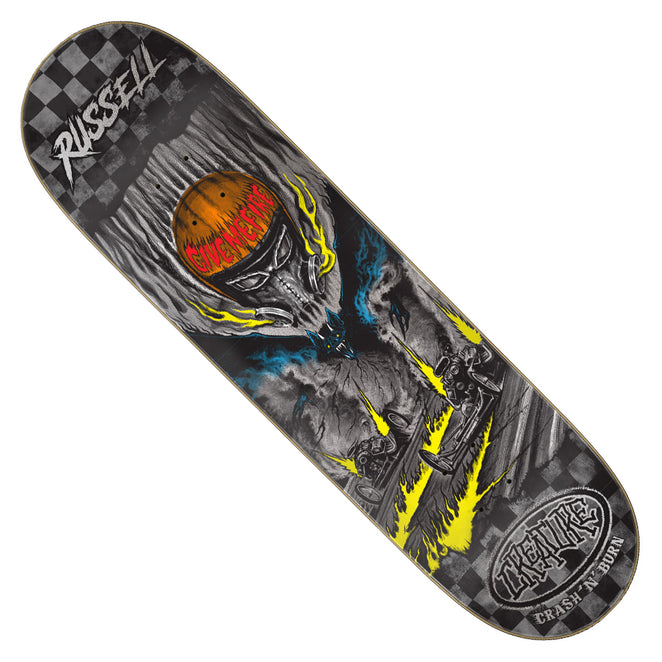 Creature Skateboards Chris Russell Crash and Burn Deck